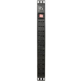 TX PDU 12 ENCHUFES 10A HORIZ/VERT INTERRUPTOR X 3 MTS - PDU12