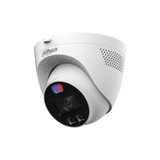 Cámara Domo HDCVI Dahua® 2MP 2.8mm IR40 IP67  Active Deterrence - DH-HAC-ME1239TQN-A-PV-0280B-S2